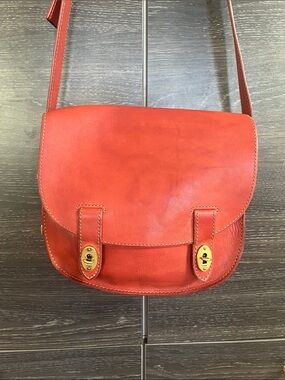 Fossil Reddish Brown Leather Bag